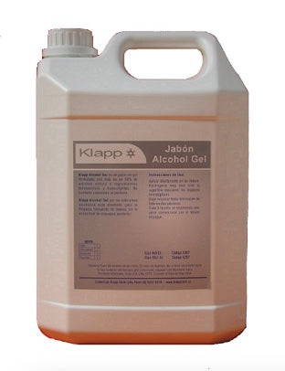 ALCOHOL GEL ECOSAFE 5LT C/REGISTRO