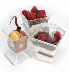 VASO ACRILICO RECTO 110ML (50X10 UN)