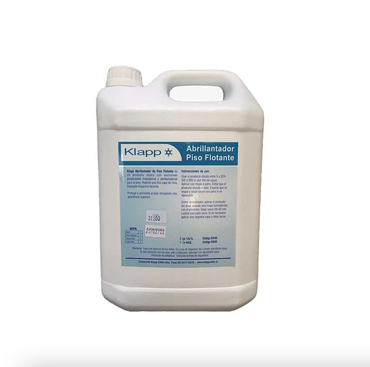 ABRILLANTADOR DE PISO FLOTANTE BI 5L. KLAPP