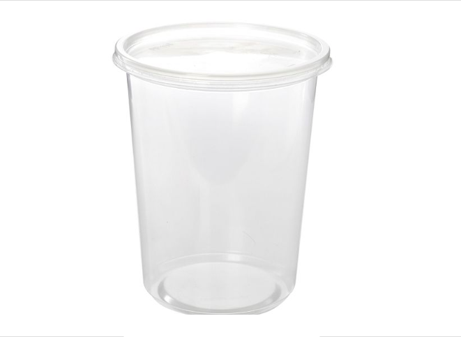 CAJA VASO LITRO CON TAPA (1X250)