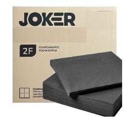 SERVILLETA NEGRA JOKER 40X40 (24X50)