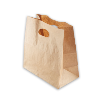 Bolsa Kraft de Papel Delivery 27x28x14 (1x500)