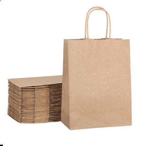 Bolsa Kraft con manilla cordel 41x12x30cm (1x200)